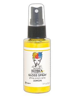 Dina Wakely MEdia Glossy Spray  - Lemon
