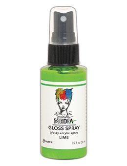 Dina Wakely Media Glossy Spray  - Lime
