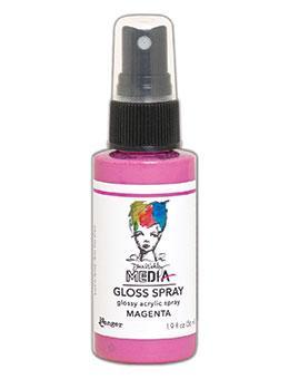 Dina Wakely MEdia Glossy Spray  - Magenta