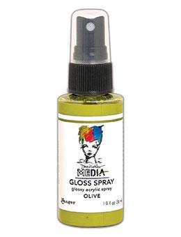 Dina Wakely MEdia Glossy Spray  - Olive