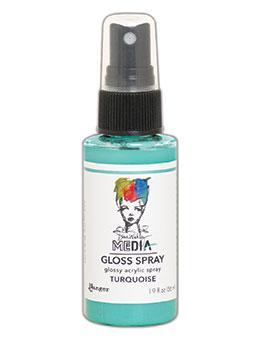 Dina Wakely MEdia Glossy Spray  - Turquoise