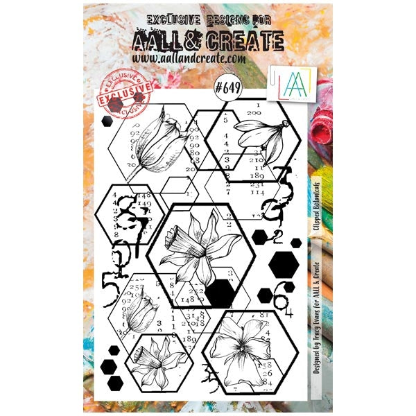 AALL & CREATE STAMP #649 Clipped Botanicals