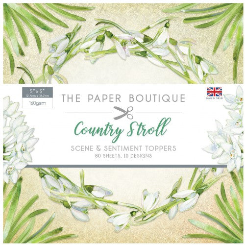 THE PAPER BOUTIQUE - Country Stroll Card Toppers