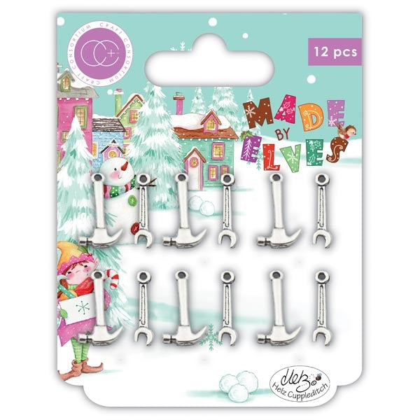 Made by Elves Tools Charms CRAFT CONSORTIUM 12pc