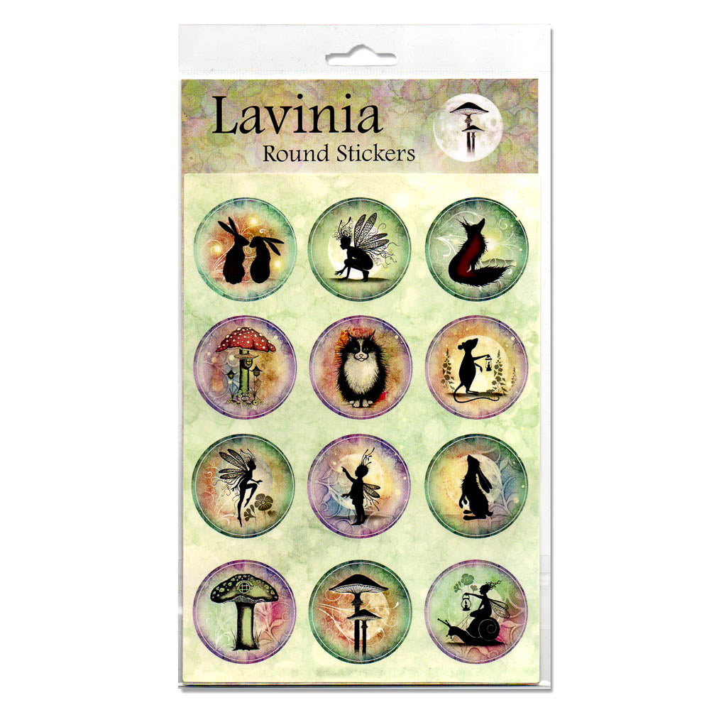 Lavinia ROUND JOURNALING STICKERS