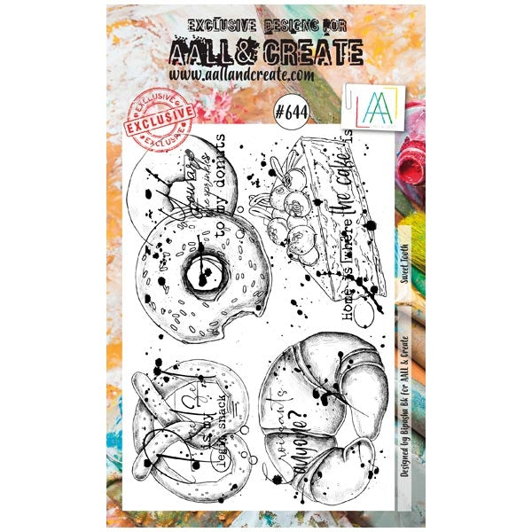 AALL & CREATE STAMP #644 Sweet Tooth
