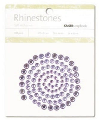 KAISERCRAFT Rhinestones Lilac 100pc