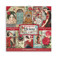 12 x 12 Paperpack STAMPERIA -DESIRE SBBL117