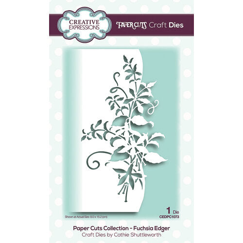 CREATIVE EXPRESSIONS Dies Paper Cuts Collection - Fuchsia Edger