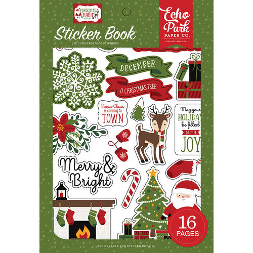 Christmas Sticker Book - Christmas Magic 16 pages