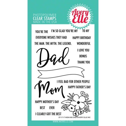 AVERY ELLE - Mom and Dad Stamp Set