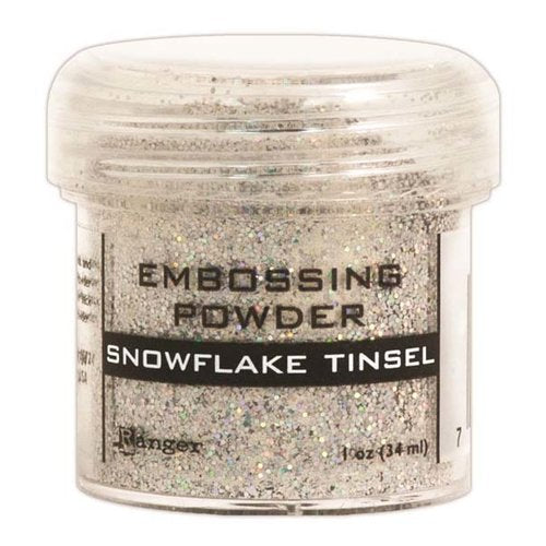 RANGER Embossing Powder - Snowflake Tinsel