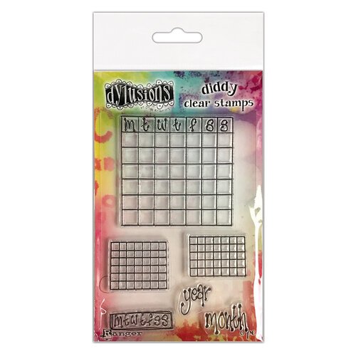 Dyan Reaveley's Dylusions  ' Check it out '- Stamp Set 6pc