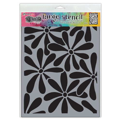 DYLUSIONS by Dyan Reaveley Tropics Large Stencil DYS78067