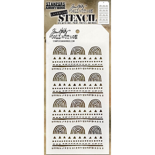 Stampers Anonymous Layering Stencil Nature THS154 - Tim Holtz Collection
