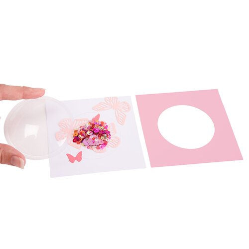 Shaker Domes x 4  3.5 inch - Sizzix