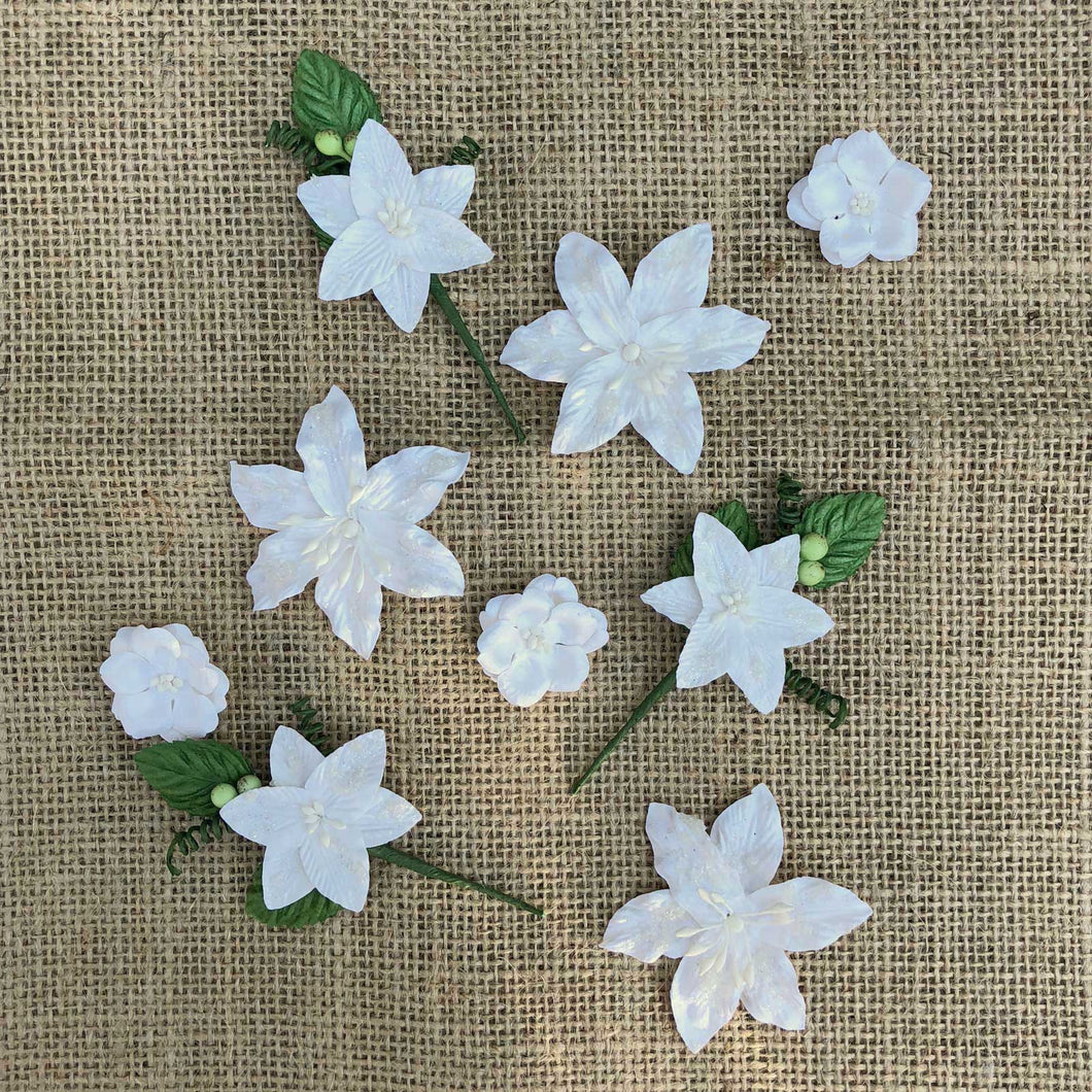 49&Market Flowers  - Stargazers - SIMPLY WHITE