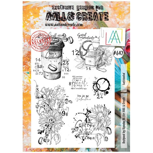 AALL & CREATE STAMP #642 Caffeinated