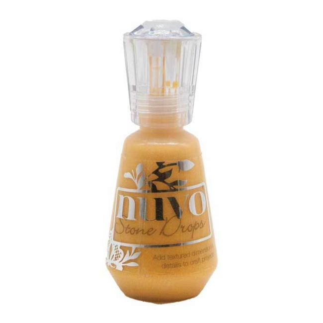 Stone Drops - Nuvo Mustard Jar