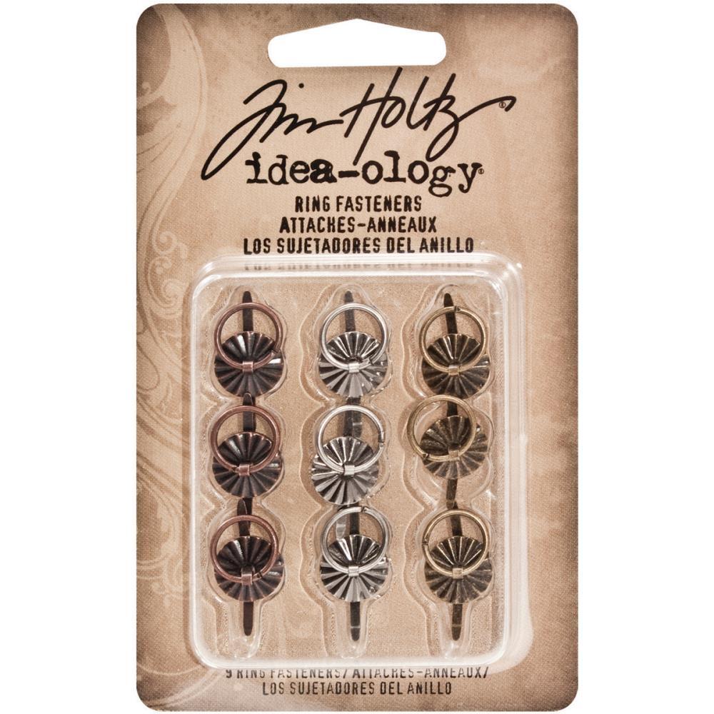 TIM HOLTZ - Idea-ology Ring Fasteners 9pc