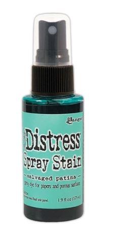 Distress Spray Stain - salvaged patina. Tim Holtz
