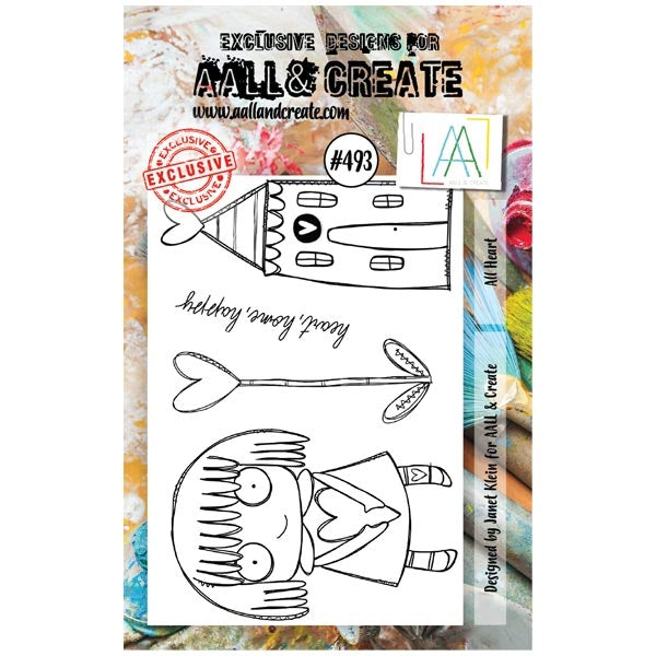 AALL & CREATE STAMP #493 All Heart