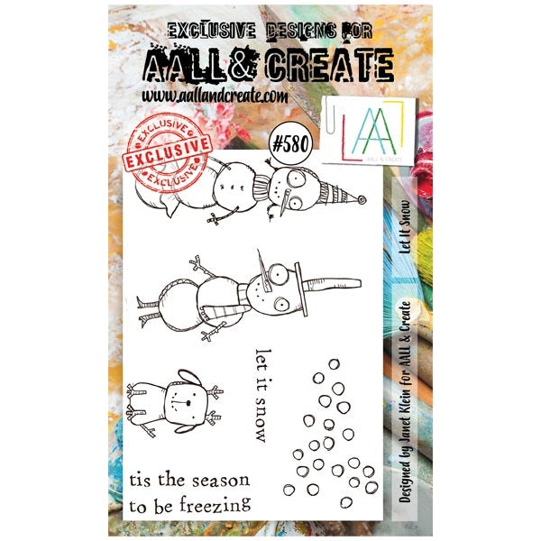 AALL & CREATE STAMP #580 Let it Snow