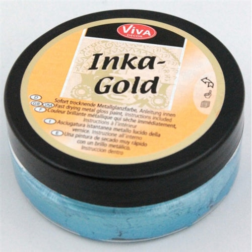 Viva  Inka - Gold    Aquamarine