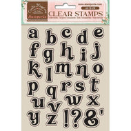 STAMPERIA  - Clear Stamps CREATE HAPPINESS ALPHABET WTK159