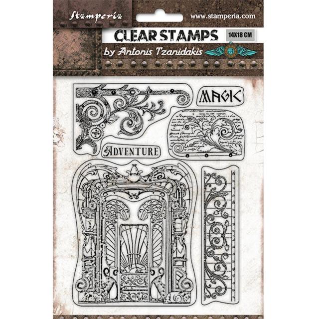 STAMPERIA Clear Stamp MAGIC FOREST ADVENTURE WTK168