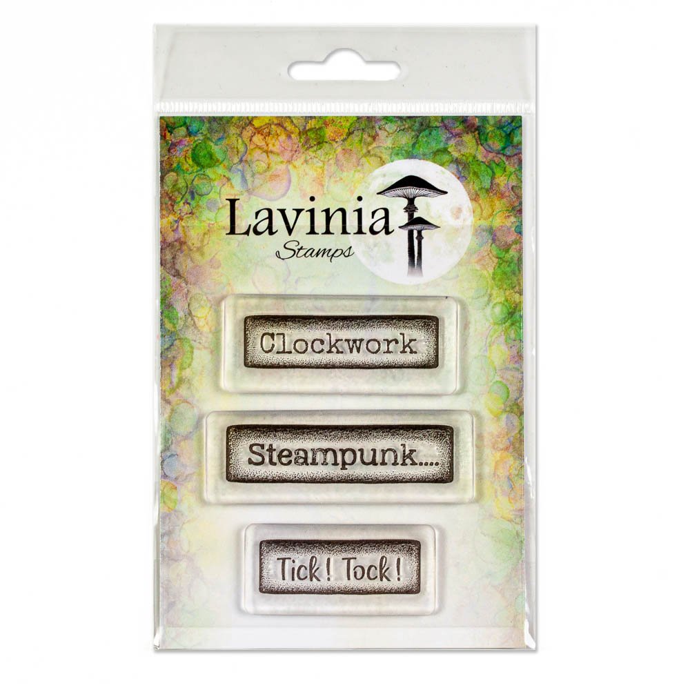 LAVINIA Stamps - WORDS OF STEAM ;LAV796