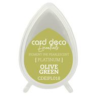 COUTURE CREATIONS CARD DECO Essentials  -Pigment Ink Pearlescent Platinum Olive Green PL018