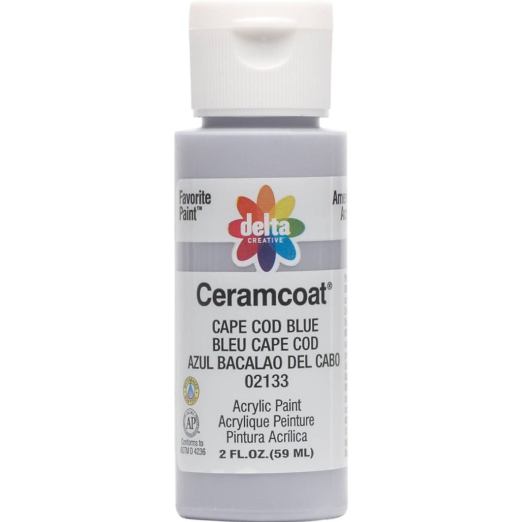CERAMCOAT Acrylic Paint 59ml 2floz  - Cape Cod Blue
