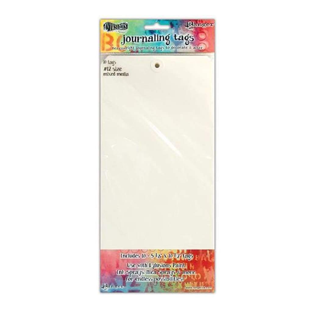 RANGER Dylusions - Journaling Tags Size #10 . 10pc Mixed Media