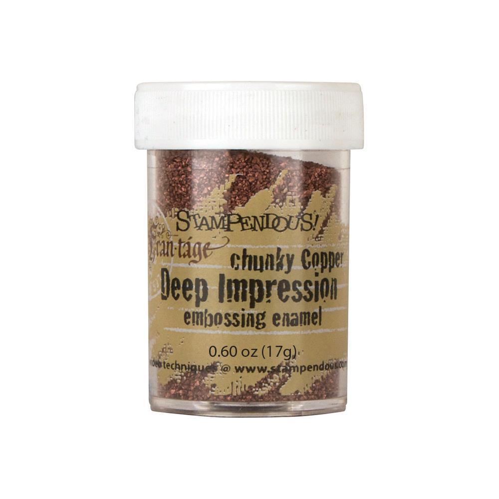 STAMPENDOUS Frantage Deep Impression Embossing Enamel Chunky Copper