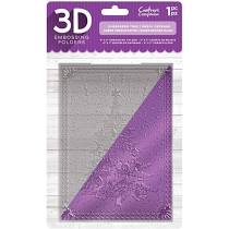 3D Embossing Folder CRAFTERS COMPANION  - Evergreen Tree