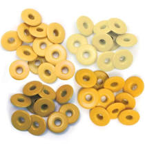 WE R  memory keepers - Eyelets  Yellow 60pc