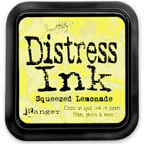 Distress Ink pad Squeezed Lemon