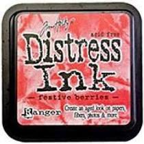 TIM HOLTZ DISTRESS INK PAD -  FESTIVE BERRIES