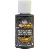 FINNABAIR Art Alchemy Liquid Acrylic Paint - Ochre