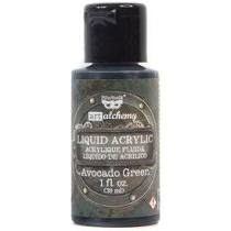 FINNABAIR Art Alchemy Liquid Acrylic Paint - Avocado Green