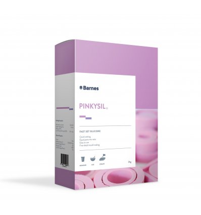 PINKYSIL - Fast Set Silicone 1kg Barnes