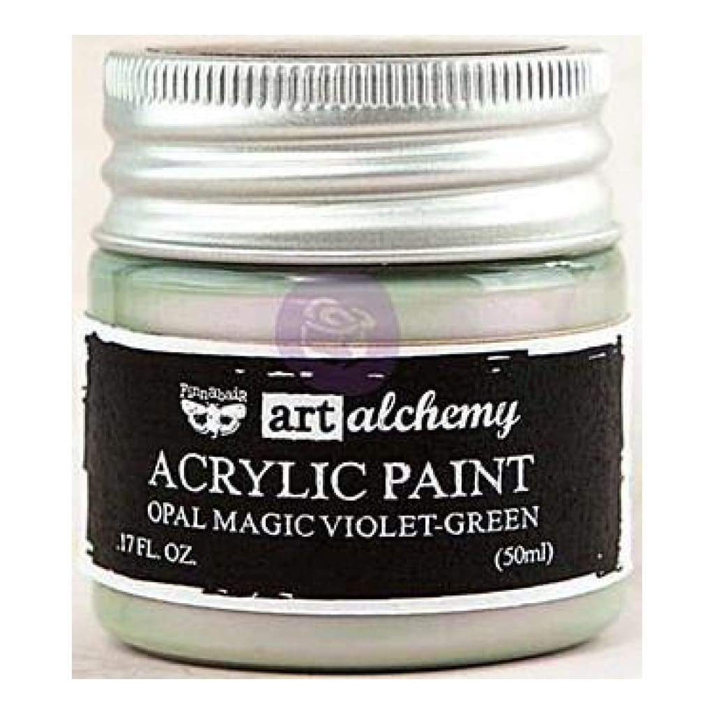 FINNABAIR Opal Magic Acrylic Paint - Violet Green