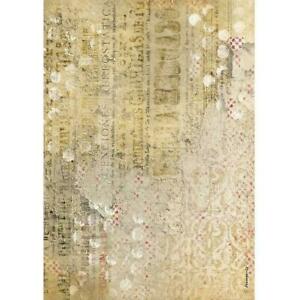 STAMPERIA  A4 Rice Paper Texture Andalusia  DFSA4633