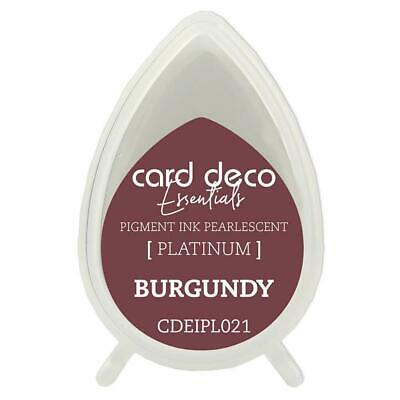 COUTURE CREATIONS CARD DECO Essentials  - Pigment Ink Platinum Burgundy PL021
