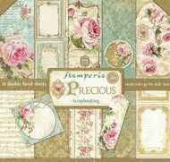 STAMPERIA PRECIOUS 12 X 12 PAPERPACK SBBL24