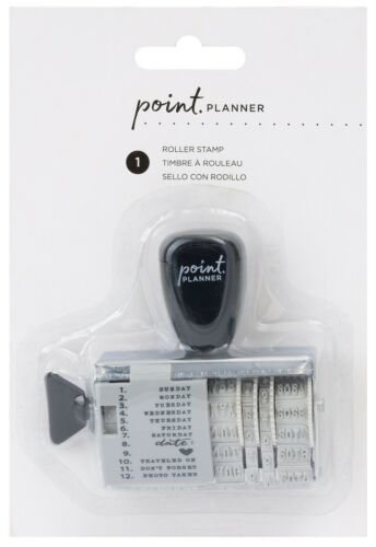 AMERICAN CRAFTS Point Planner Roller Date Stamp