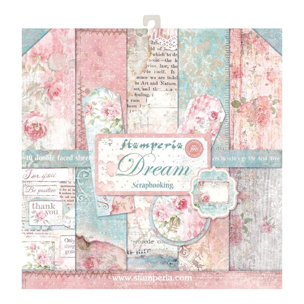 12 x 12 Paperpack STAMPERIA - Dream