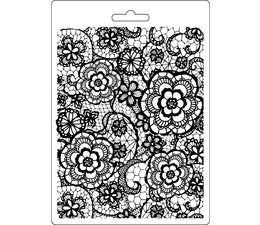 STAMPERIA -  A5  MOULD Flowered Texture K3PTA547