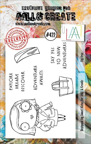 AALL & CREATE STAMP #422 Fly Free